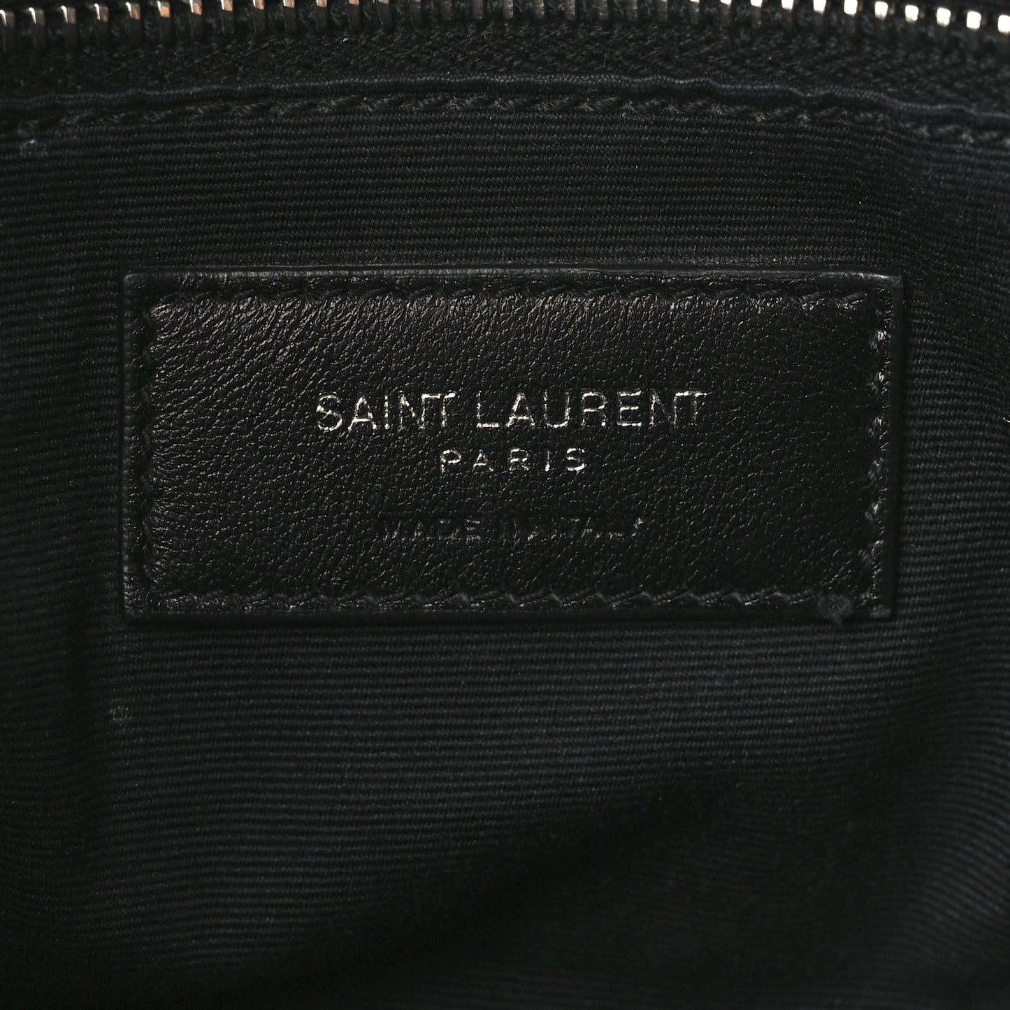 Lambskin Quilted Toy Loulou Puffer Monogram Chain Satchel Black