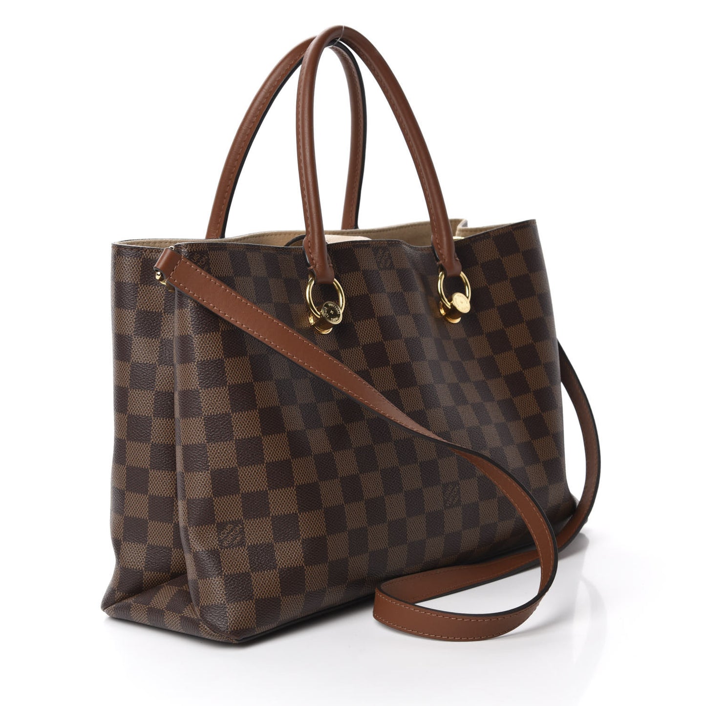 Damier Ebene LV Riverside Creme