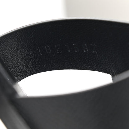 Hermes Epsom Santorini Sandals 35 Black 7 of 7