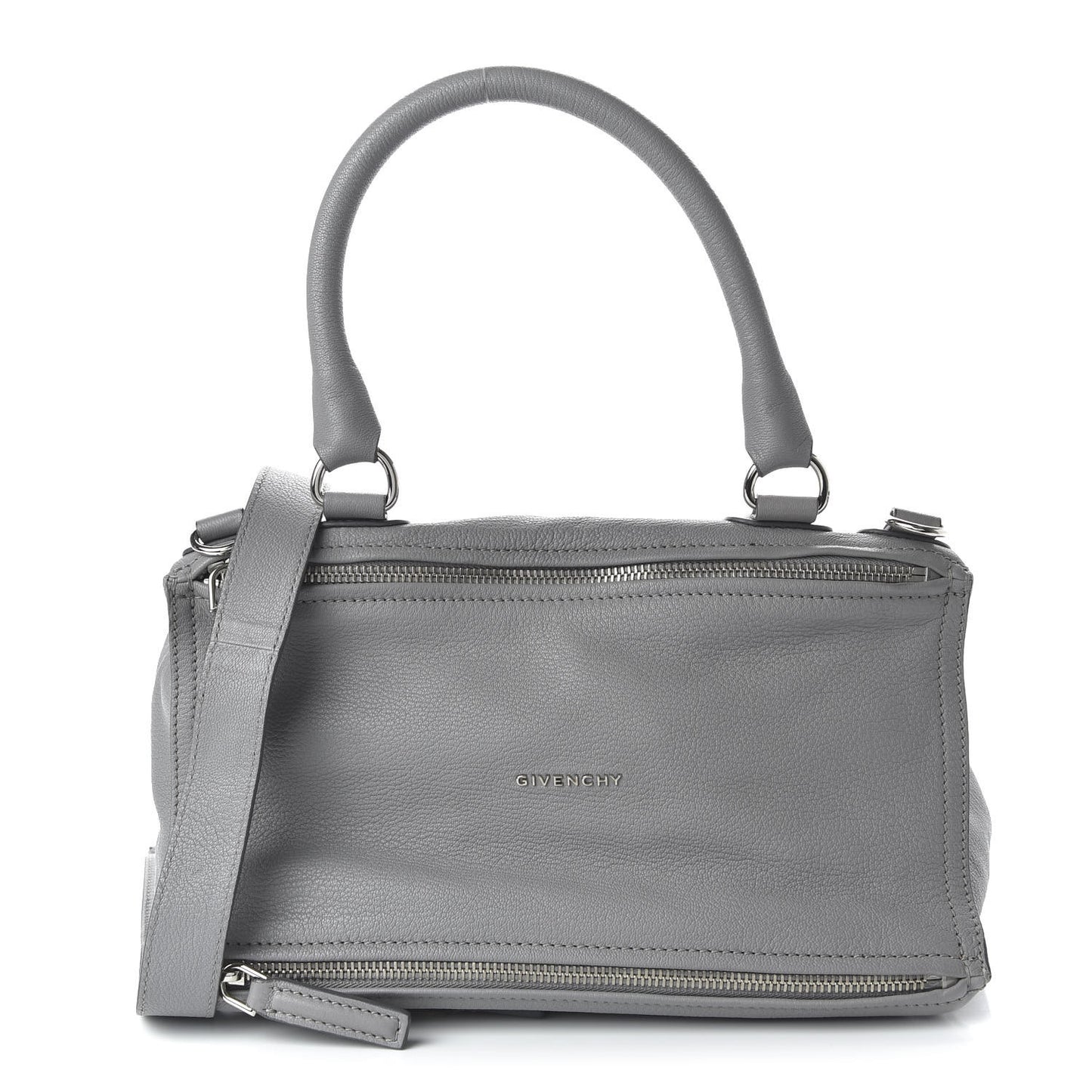 Sugar Goatskin Medium Pandora Pearl Grey