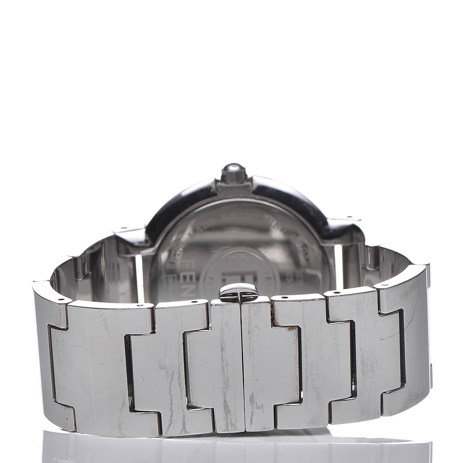Fendi Stainless Steel 35mm Orologi Quartz Watch Black 4 of 9