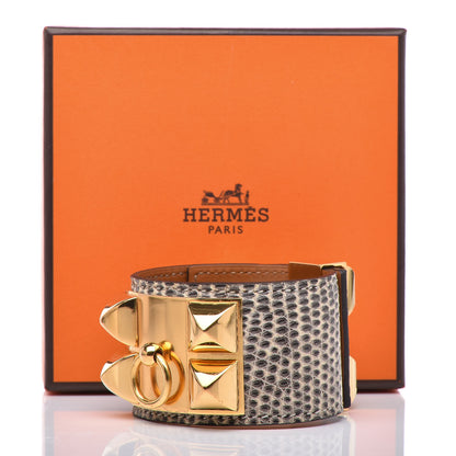 Hermes Lizard Collier De Chien CDC Bracelet T2 Ombre 11 of 11