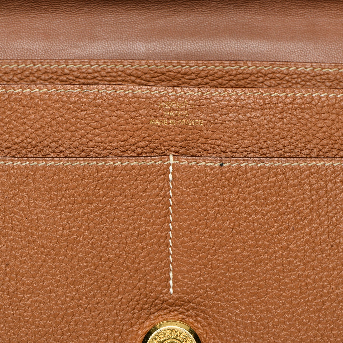 Togo Dogon Duo Wallet Gold