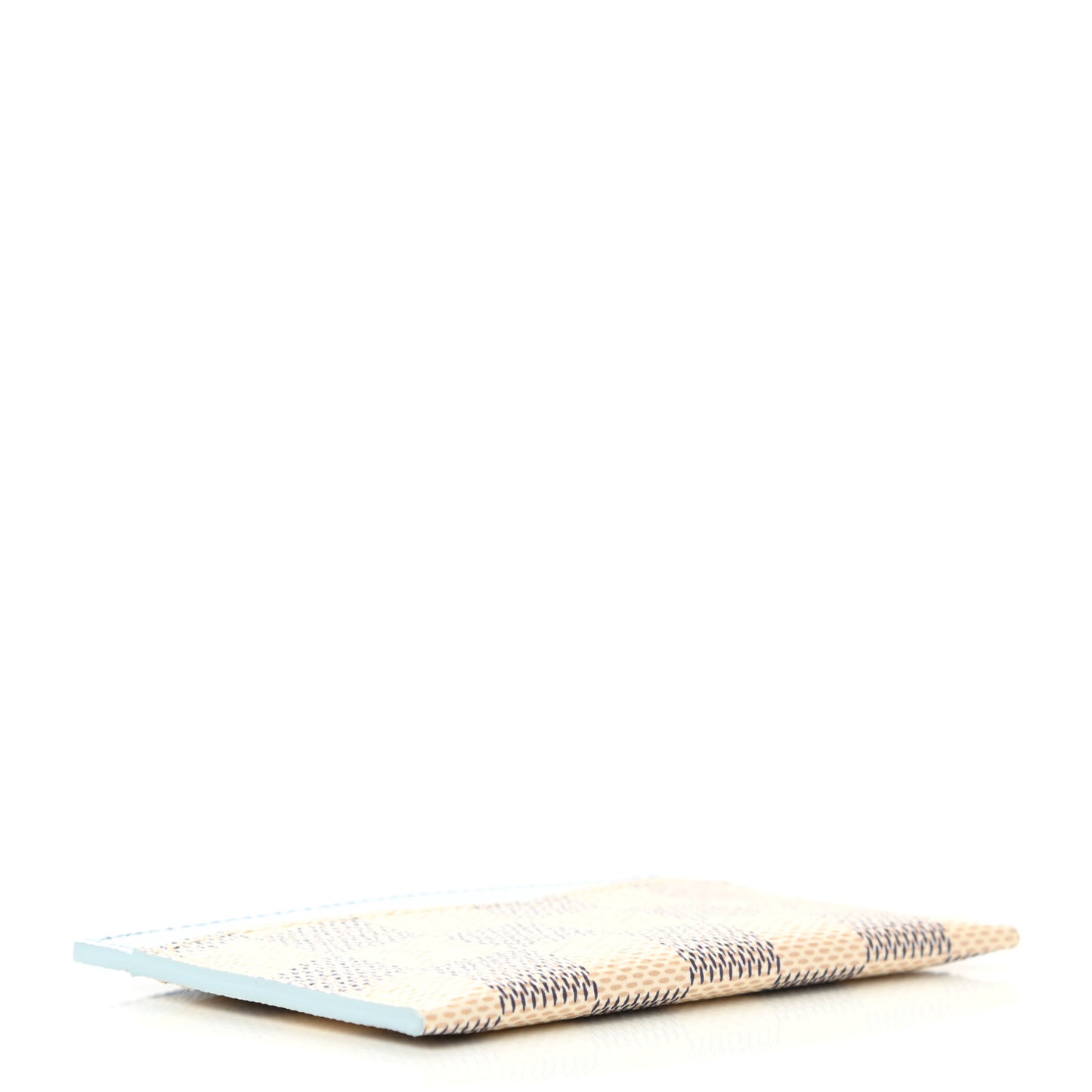 Damier Azur Daily Card Holder Olympe Blue