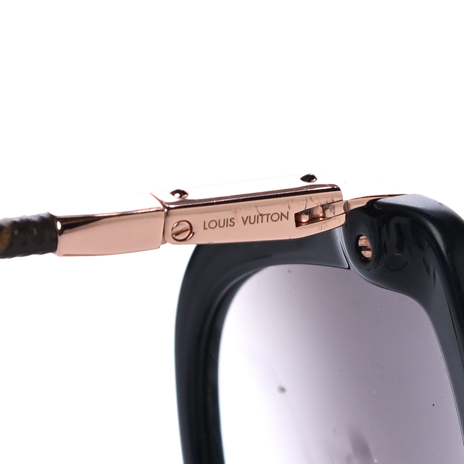 Louis Vuitton Monogram Acetate Charlotte Sunglasses Z0781W Black 7 of 7