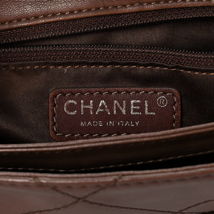 Chanel Calfskin Stitched Flap Brown 6 of 12