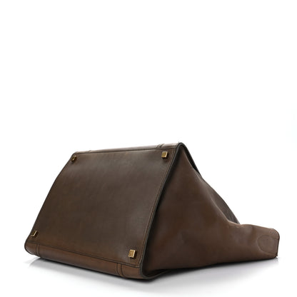 Celine Supple Calfskin Medium Phantom Luggage Taupe 7 of 9