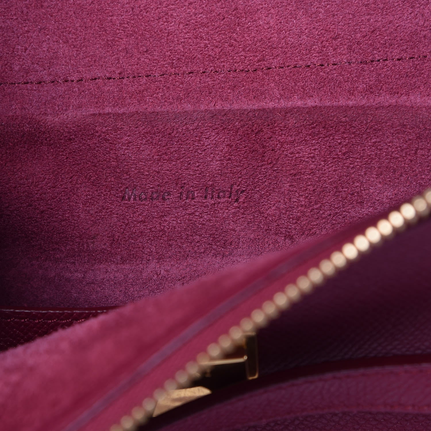 Celine Baby Grained Calfskin Micro Belt Bag Plum 6 of 9
