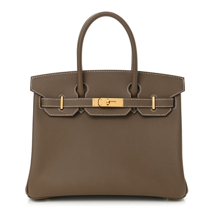 Hermes Epsom Birkin 30 Etoupe 1 of 11