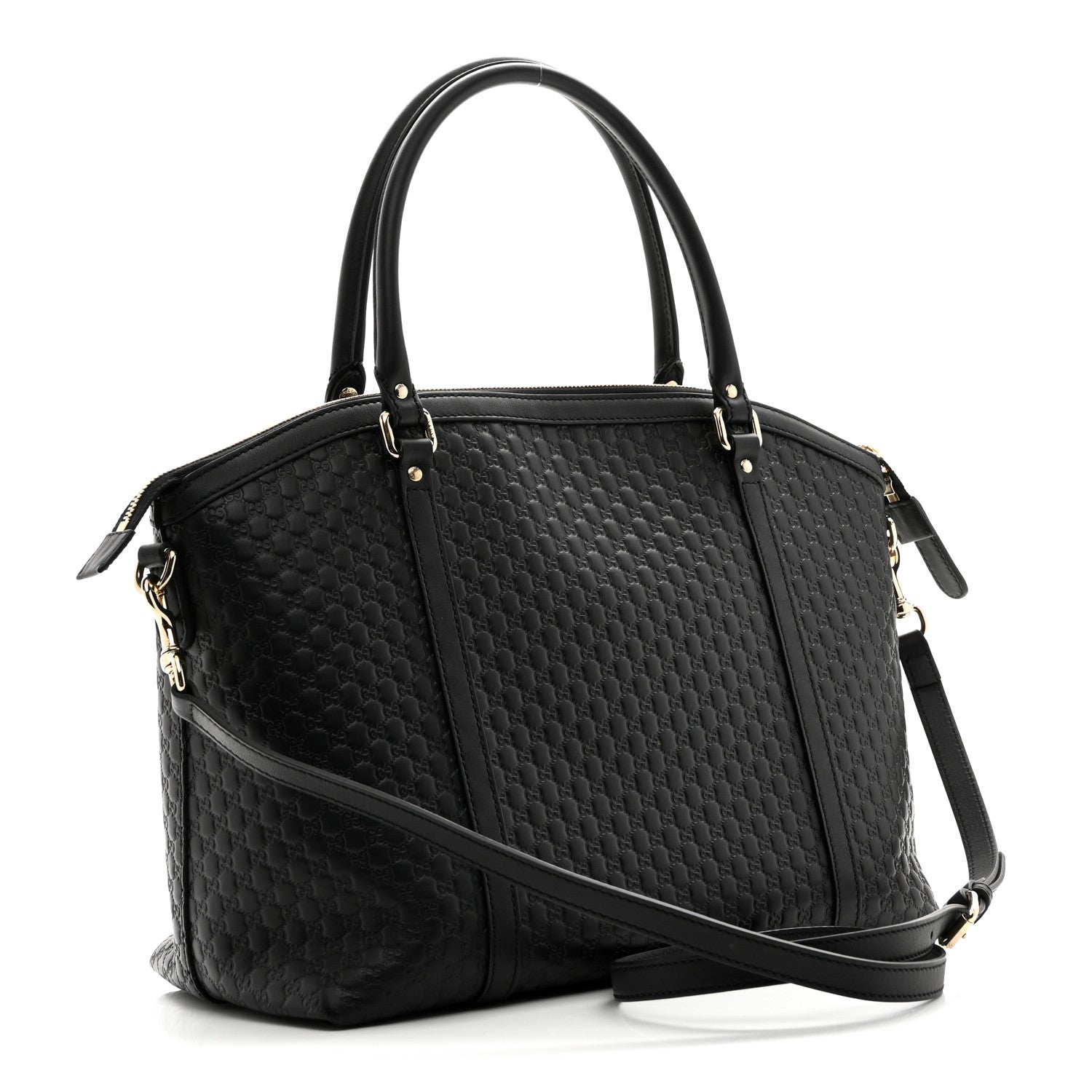 Gucci Soft Microguccissima Dome Satchel Black 3 of 9