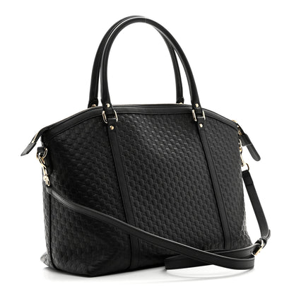 Gucci Soft Microguccissima Dome Satchel Black 3 of 9