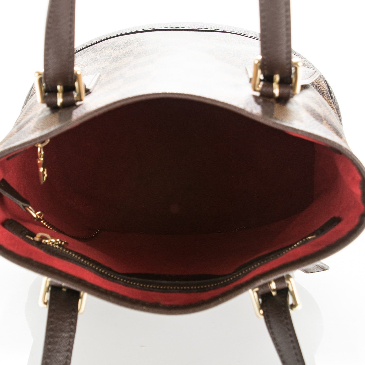 Louis Vuitton Damier Ebene Marais Bucket 23 5 of 7