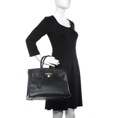 Hermes Ardennes Birkin 35 Black 2 of 34