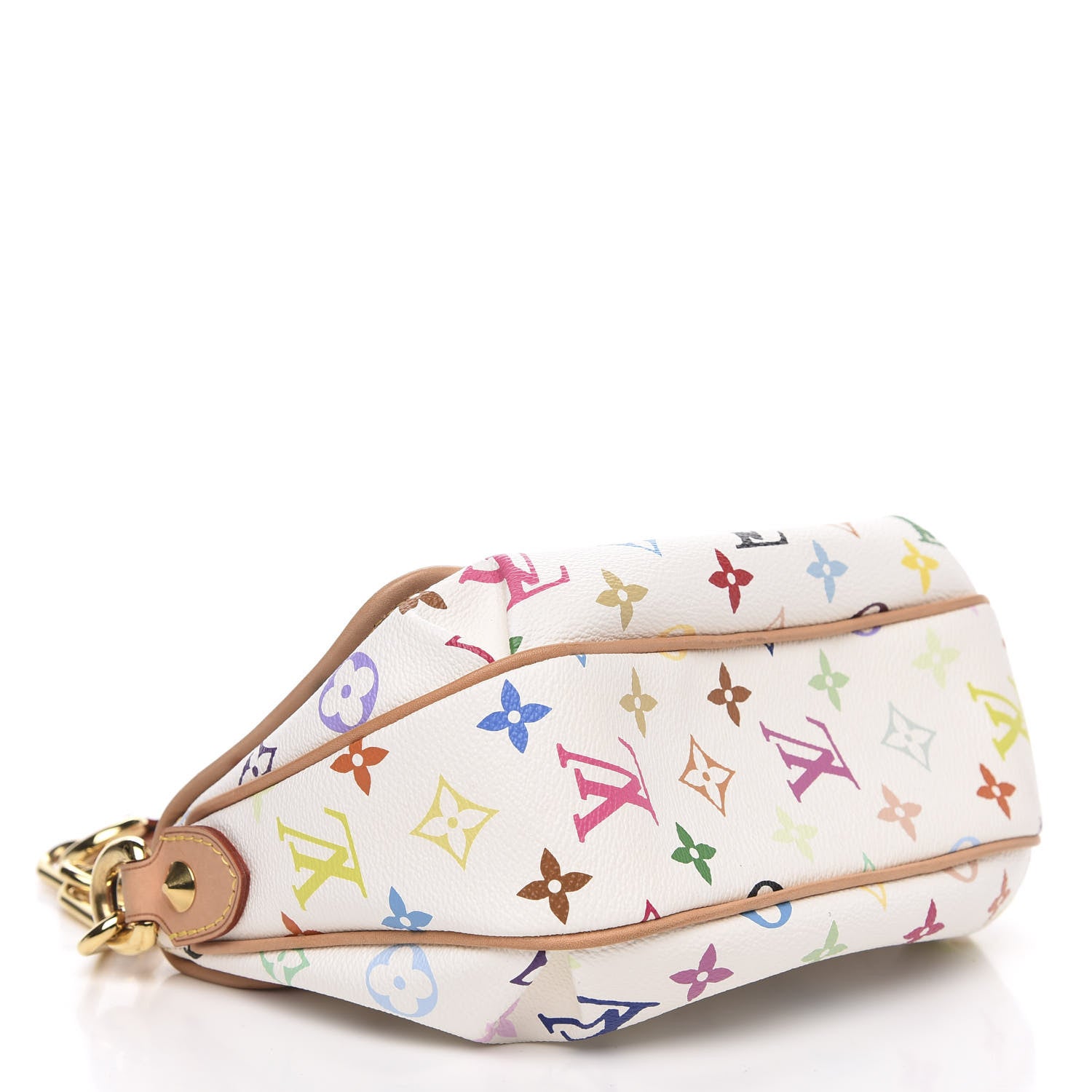 Louis Vuitton Monogram Multicolor Patti White 4 of 11