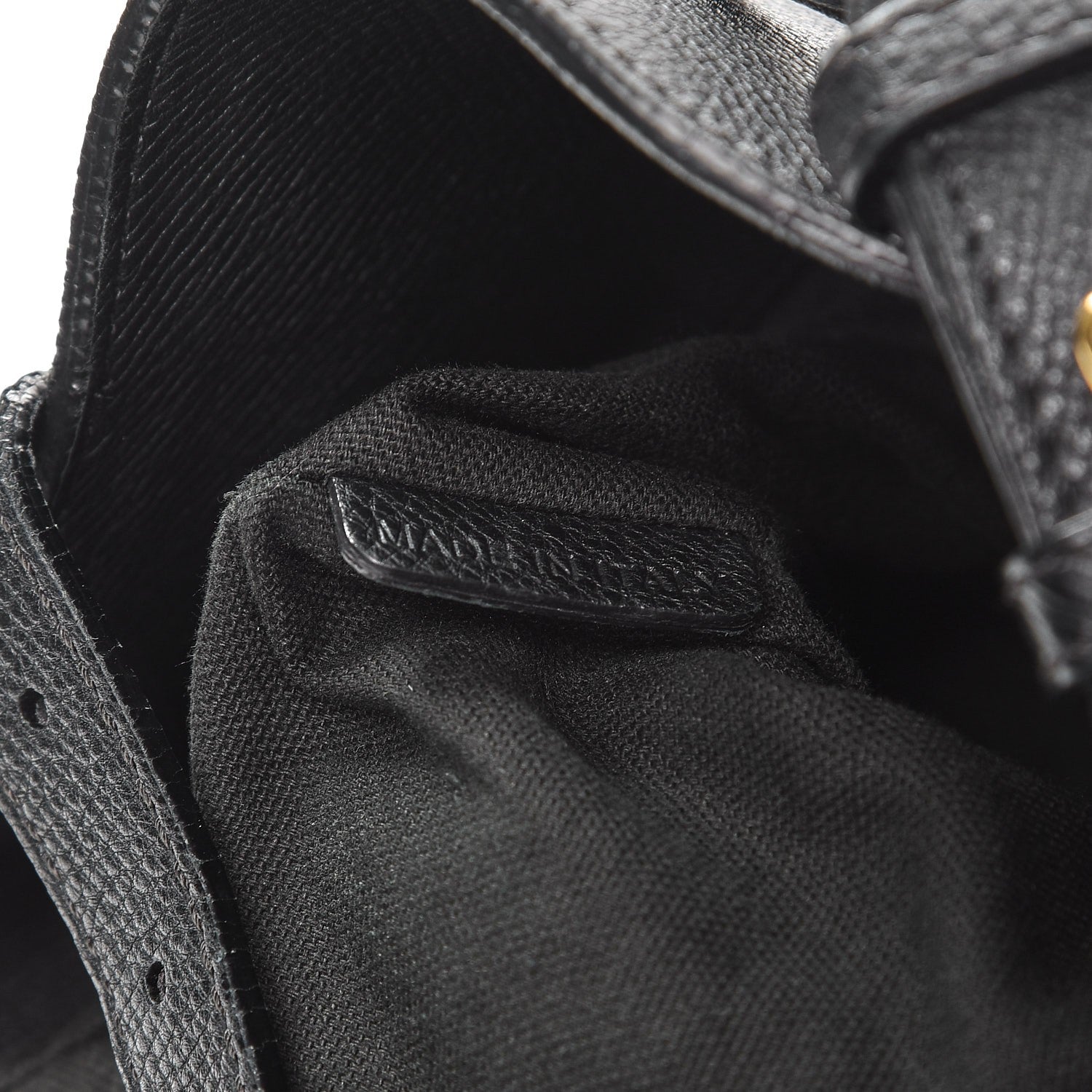 Burberry Grainy Calfskin House Check Medium Sycamore Hobo Black 8 of 14