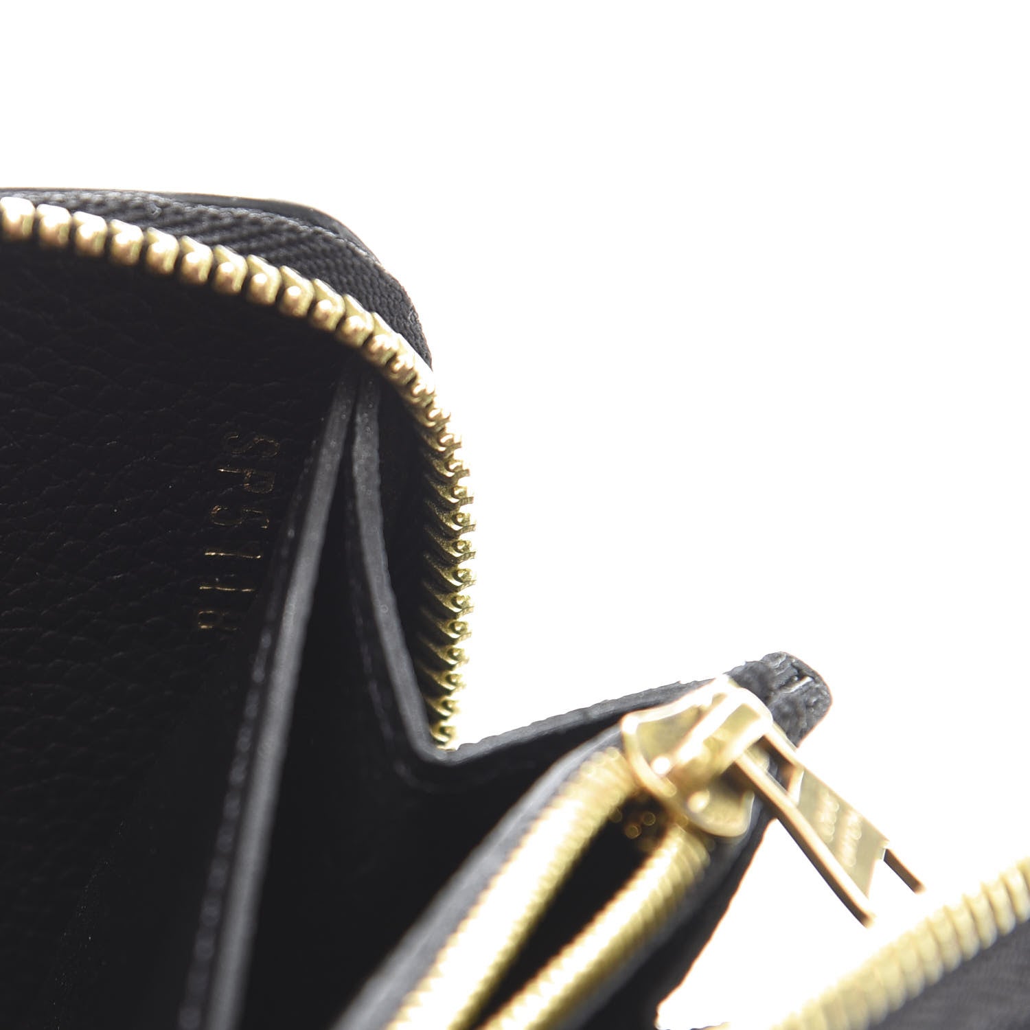 Louis Vuitton Empreinte Clemence Wallet Black 7 of 9