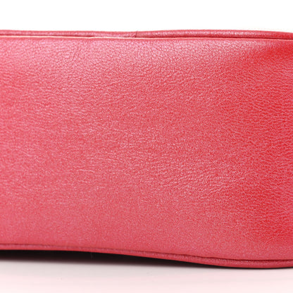 Louis Vuitton Lambskin Embossed Monogram Fall In Love Sac Coeur Heart Chain Bag Lipstick Red 7 of 8