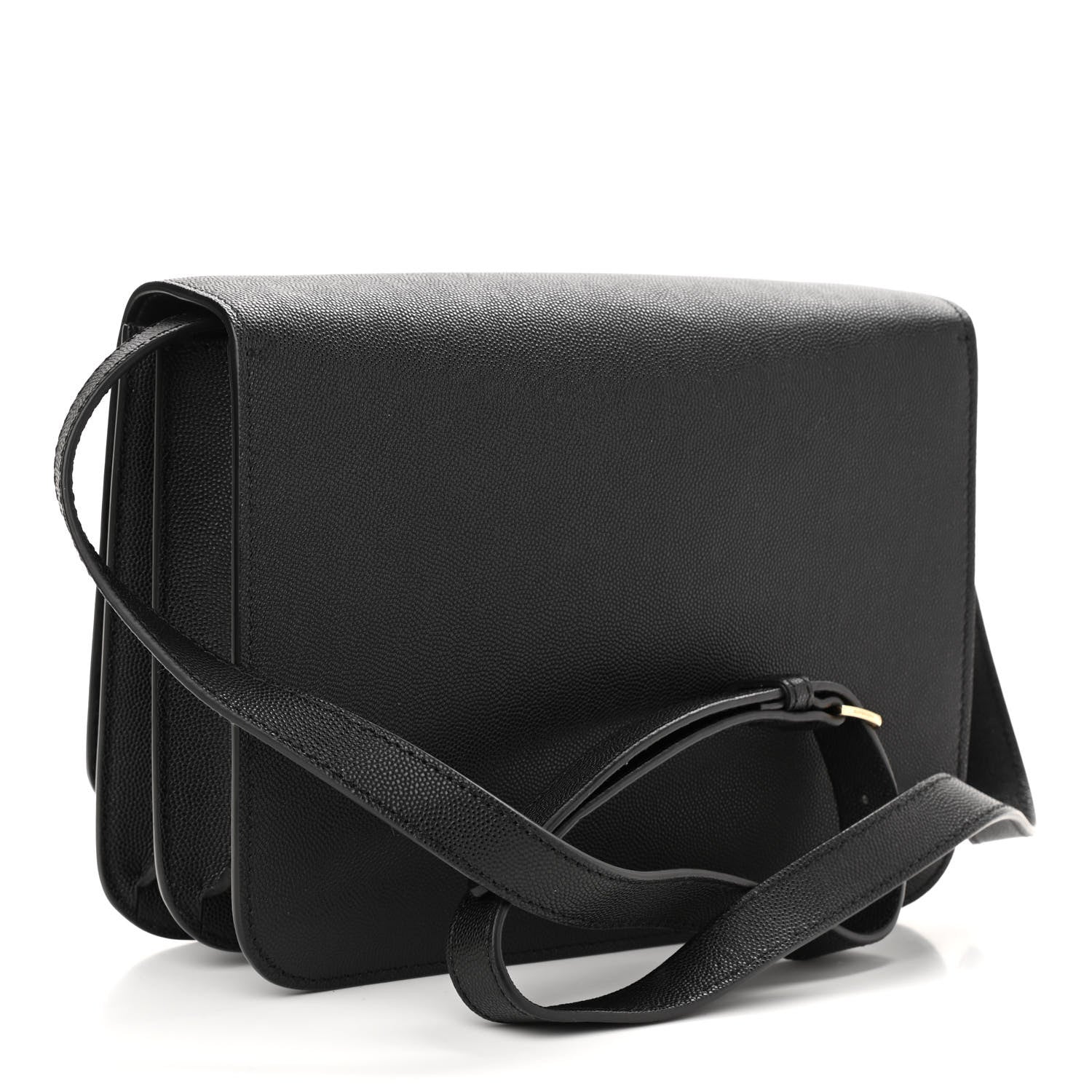 Burberry Grained Calfskin Medium TB Bag Black 3 of 9