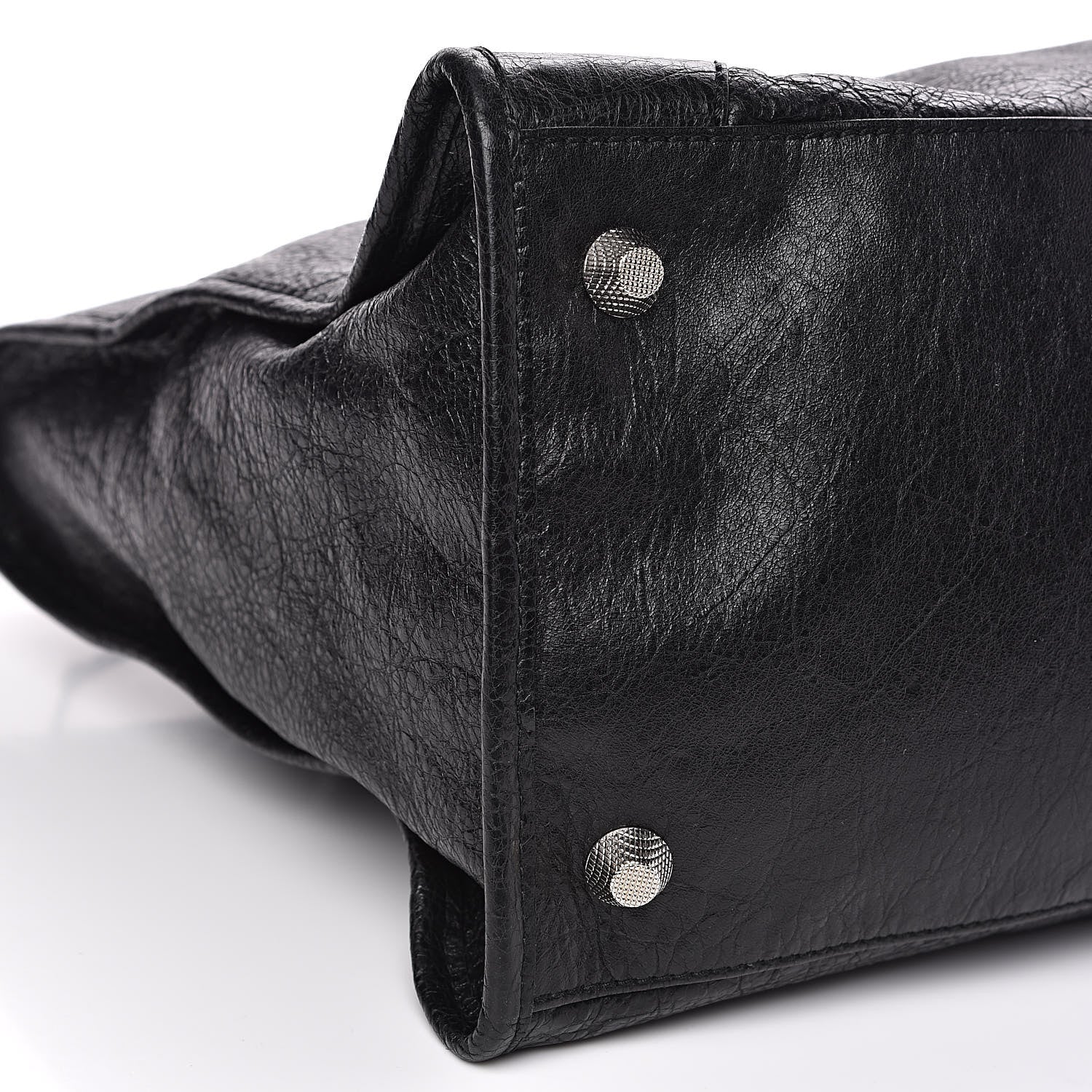 Balenciaga Agneau Giant 12 Silver Hardware Work Black 8 of 12