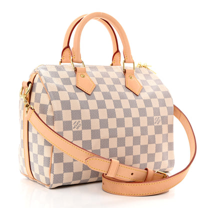 Louis Vuitton Damier Azur Speedy Bandouliere 25 3 of 10