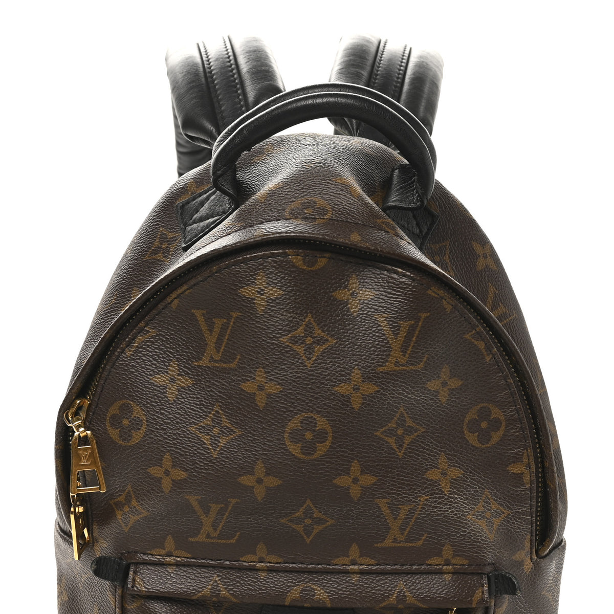 Louis Vuitton Palm Springs Monogram Mini Backpack - Brown/Gold Louis Vuitton Monogram Palm Springs Mini Backpack Brown Leather main image 2