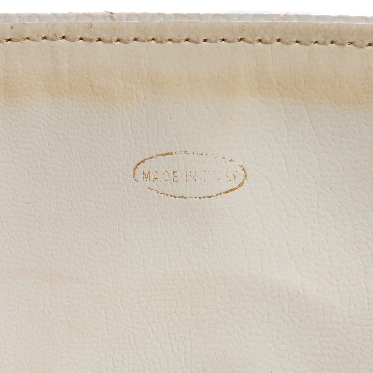 Caviar Quilted Crossbody Bag White