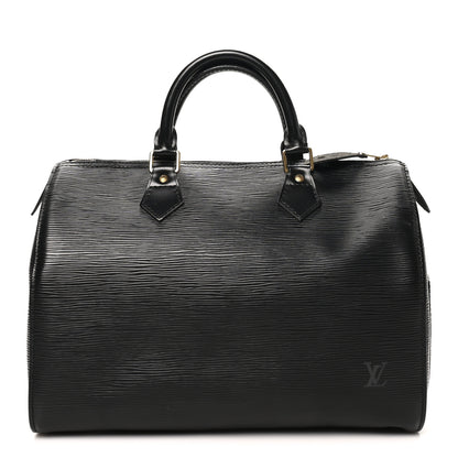 Louis Vuitton Epi Speedy 30 Black 1 of 10