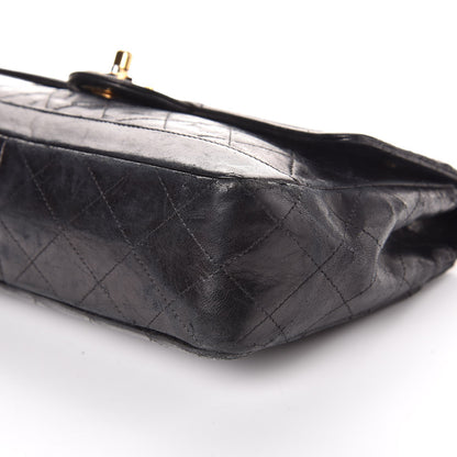 Chanel Lambskin Quilted Medium Single Flap Black 18 of 24