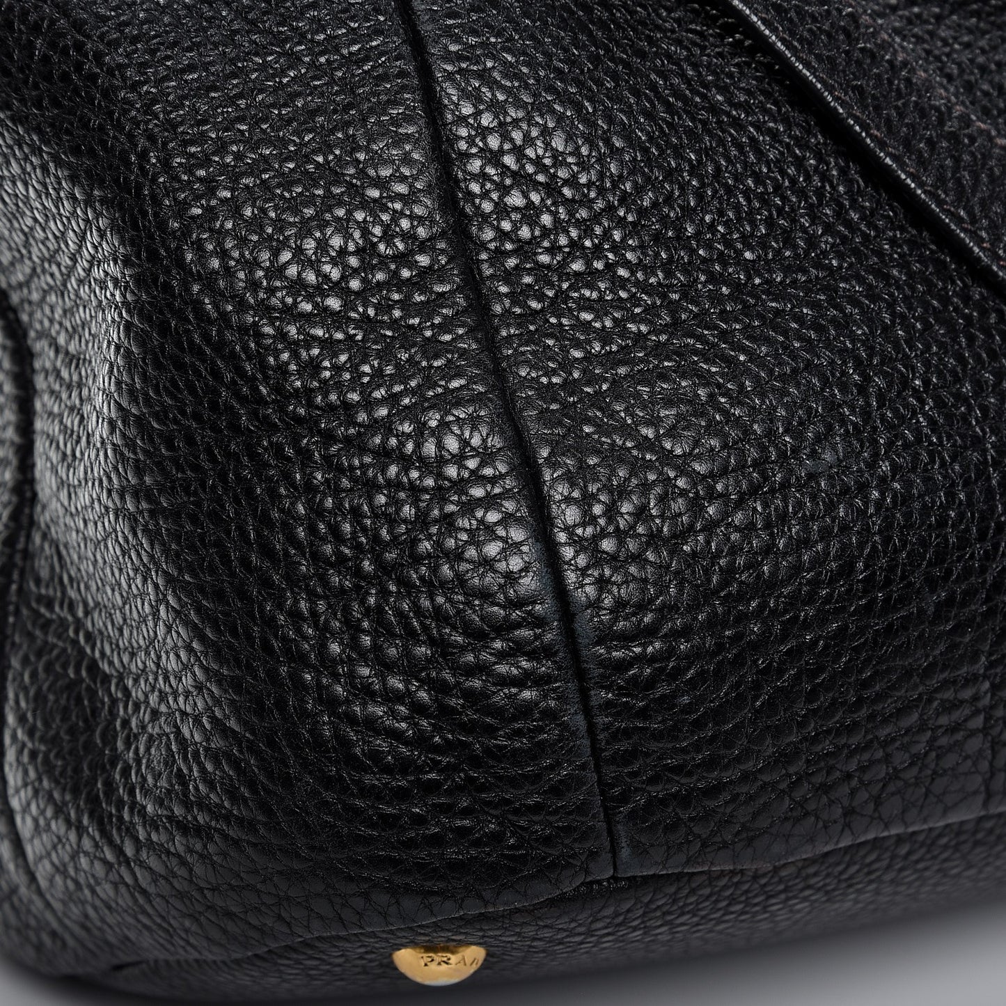 Deerskin Shoulder Bag Black