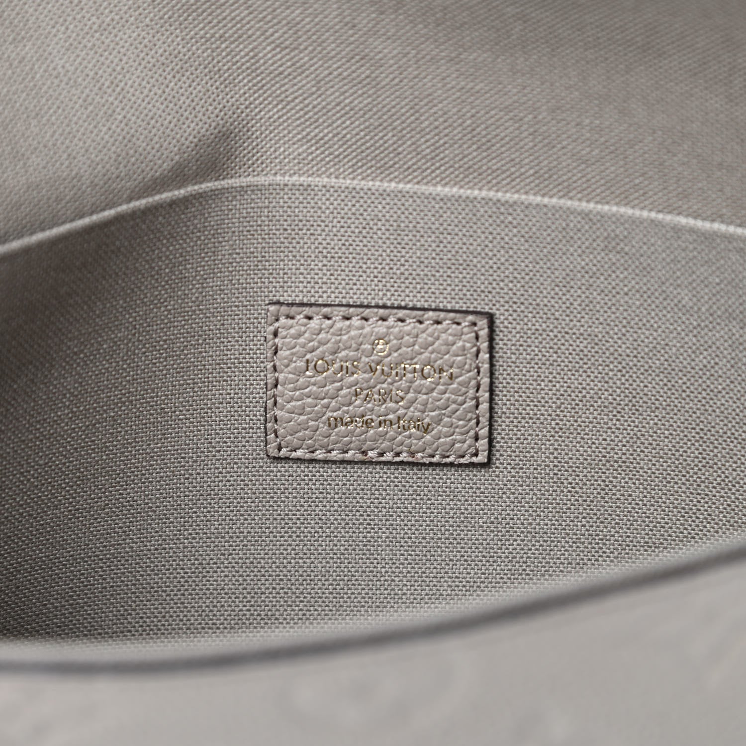 Louis Vuitton Empreinte Pochette Felicie Chain Wallet Tourterelle 8 of 11