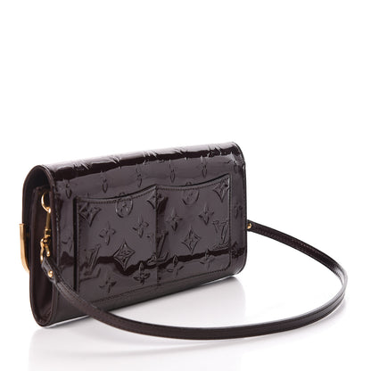 Louis Vuitton Vernis Rossmore MM Amarante 3 of 11