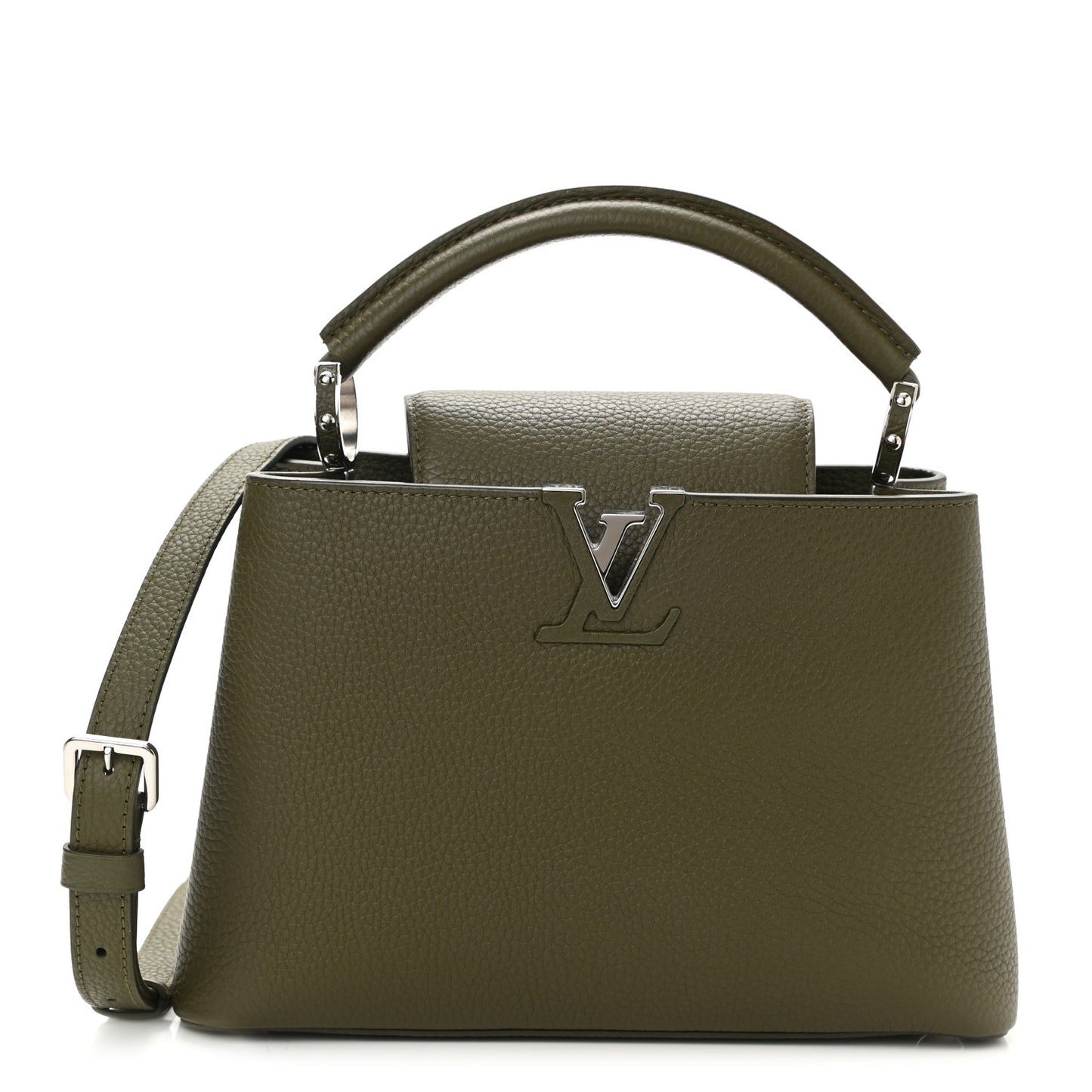Taurillon Capucines BB Khaki