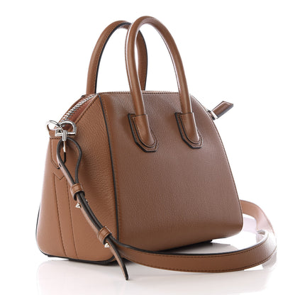 Givenchy Sugar Goatskin Mini Antigona Caramel 2 of 8