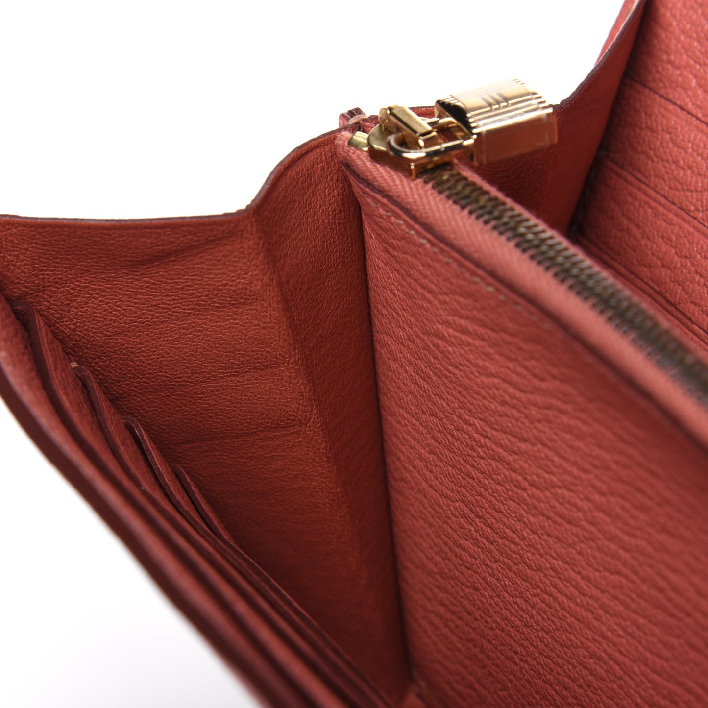 Chevre Mysore Kelly Longue Wallet Rose The