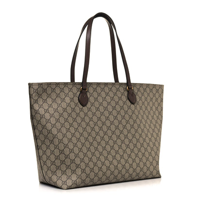 Gucci GG Supreme Monogram Medium Ophidia Shopping Tote Ebony 3 of 10
