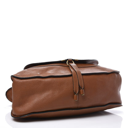 Chloe Calfskin Large Marcie Satchel Tan 3 of 9