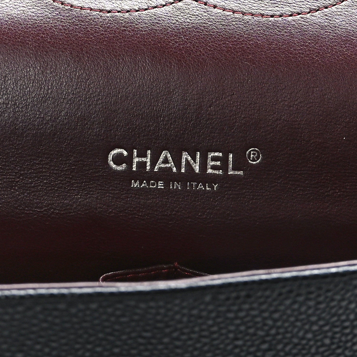 Chanel Caviar Quilted Maxi Double Flap Black 6 of 9