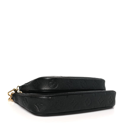 Louis Vuitton Empreinte Monogram Giant Multi Pochette Accessories Black 4 of 10