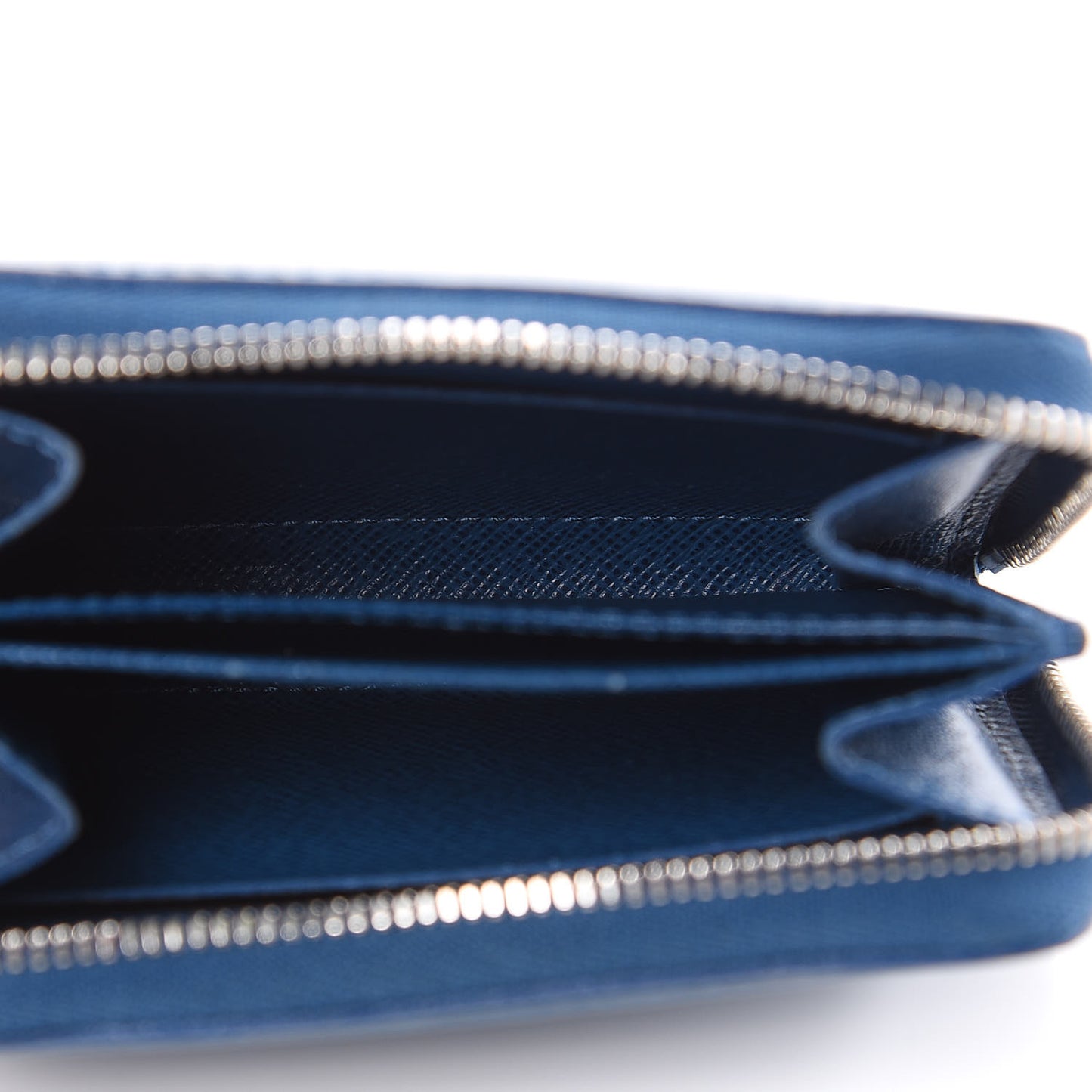 Epi Zippy Coin Purse Saphir