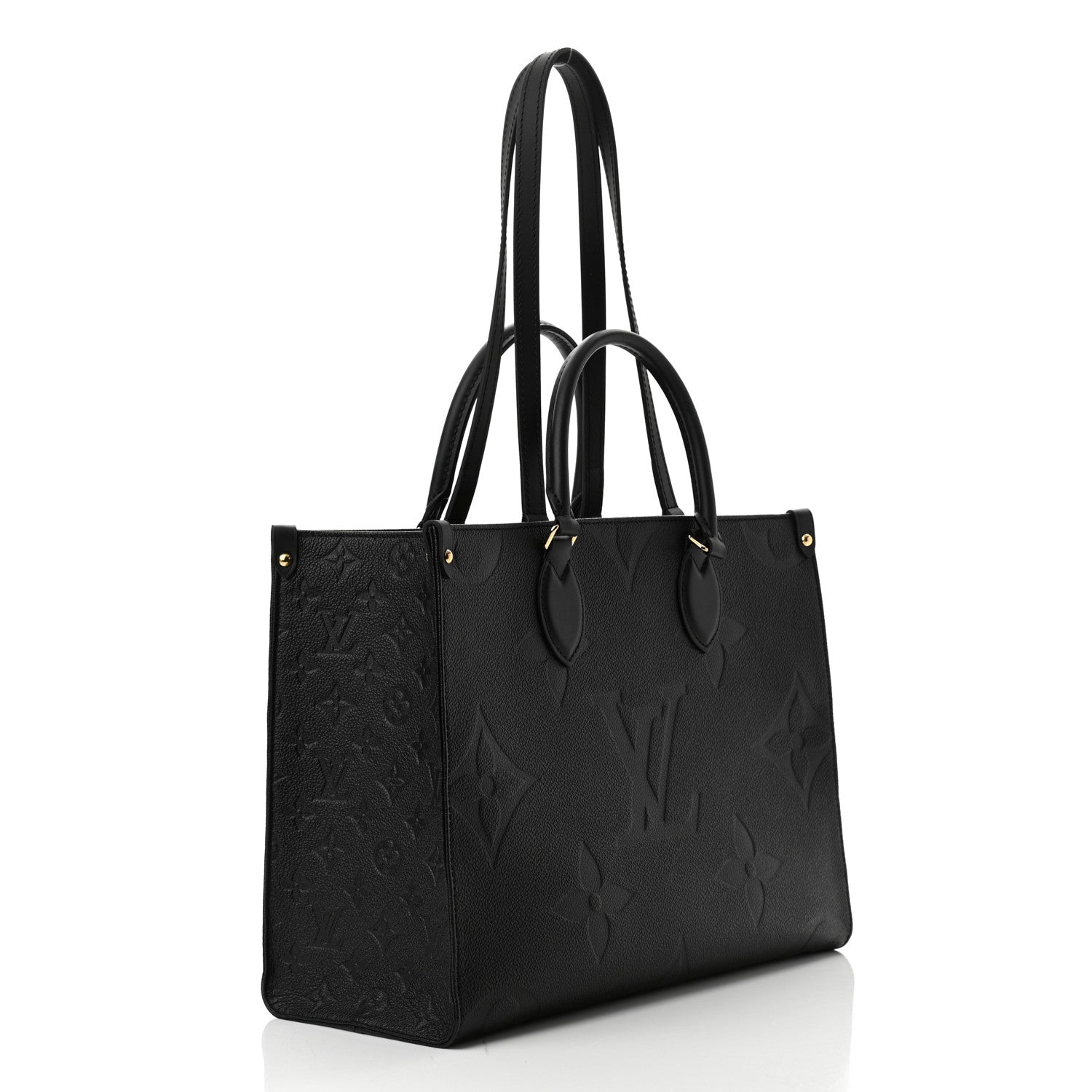 Louis Vuitton Empreinte Monogram Giant Onthego MM Black 3 of 10