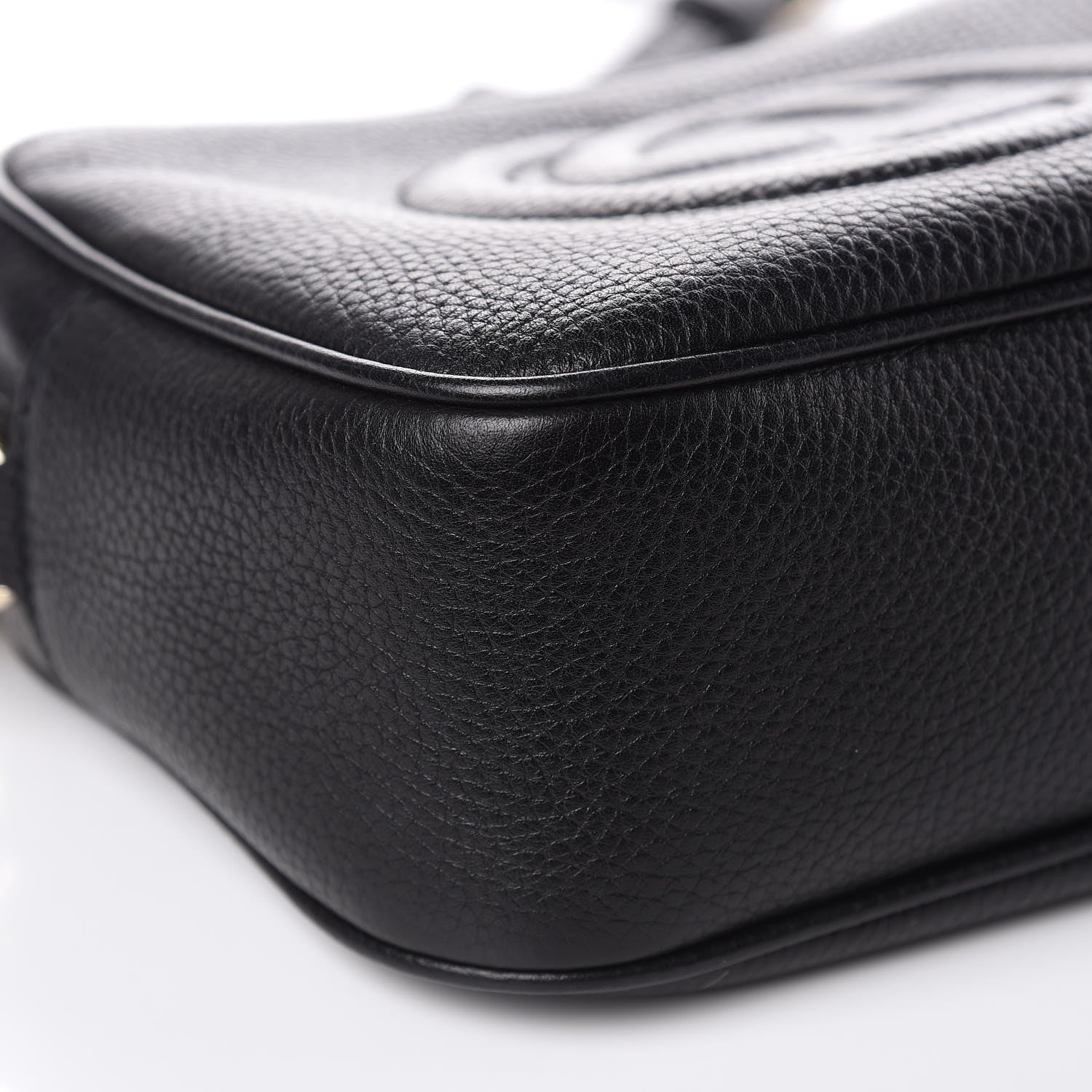 Gucci Pebbled Calfskin Small Soho Disco Bag Black 8 of 10