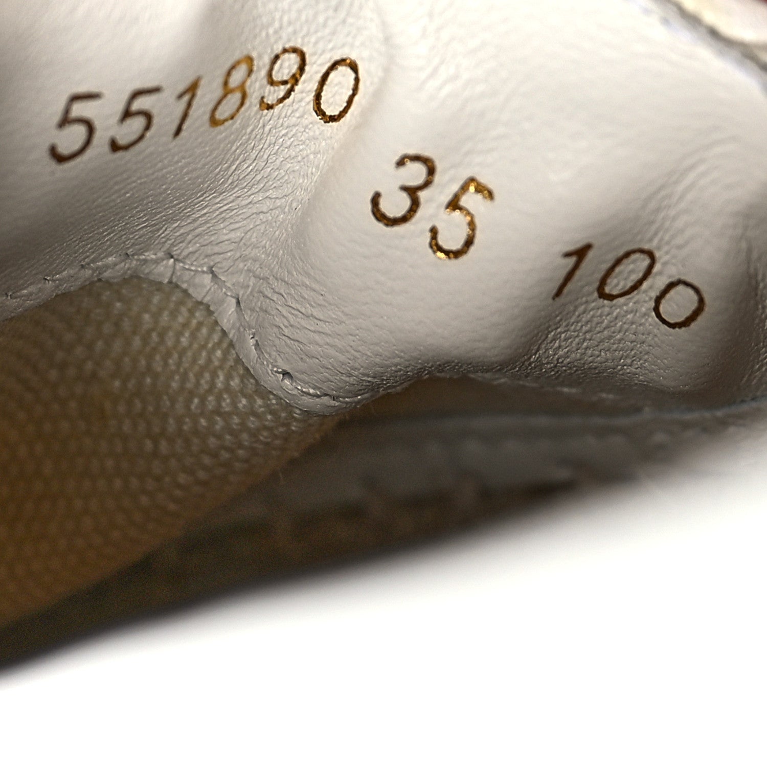 Gucci Nappa Matelasse GG Marmont Espadrilles 35 Great White 7 of 9