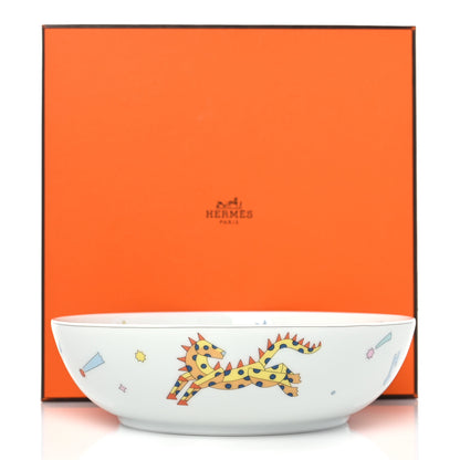 Hermes Porcelain Epopee Cereal Bowl 9 of 9