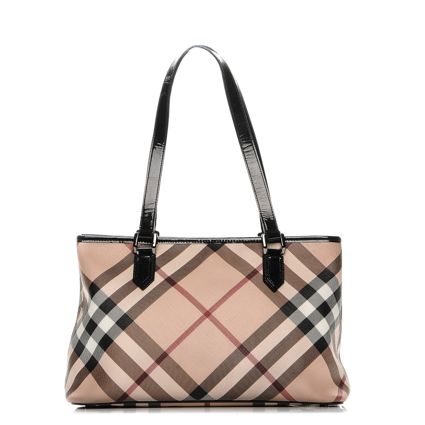 Supernova Check Regent Tote Black