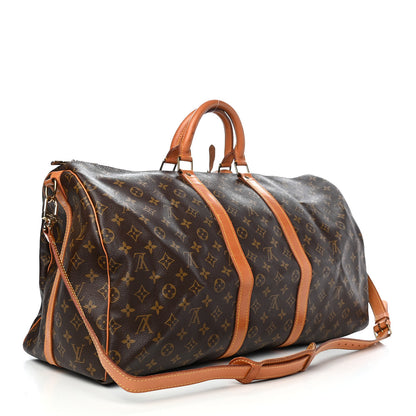 Louis Vuitton Monogram Keepall Bandouliere 55 3 of 9