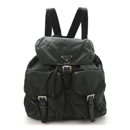 Prada Nylon Vela Medium Backpack Green 1 of 10