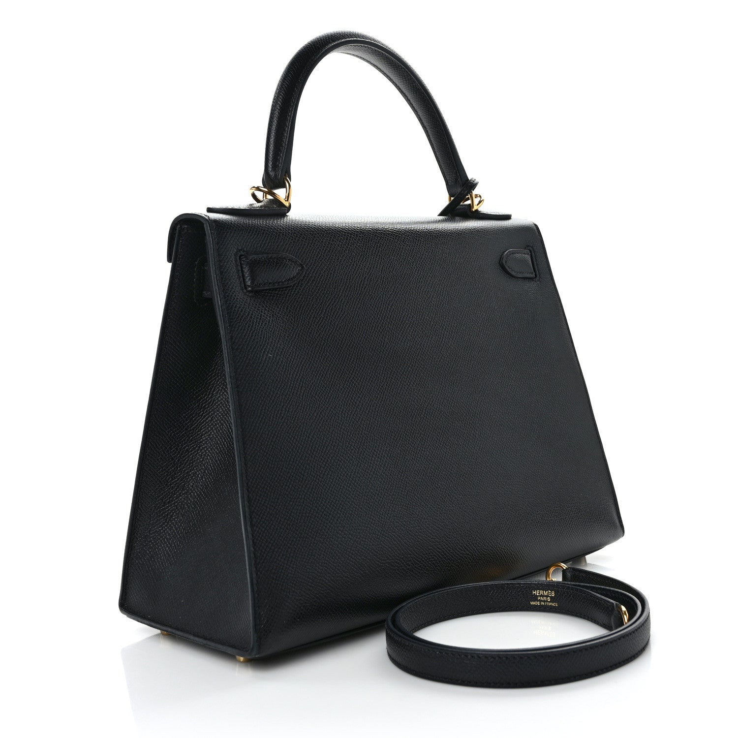 Hermes Epsom Kelly Sellier 28 Black 3 of 16