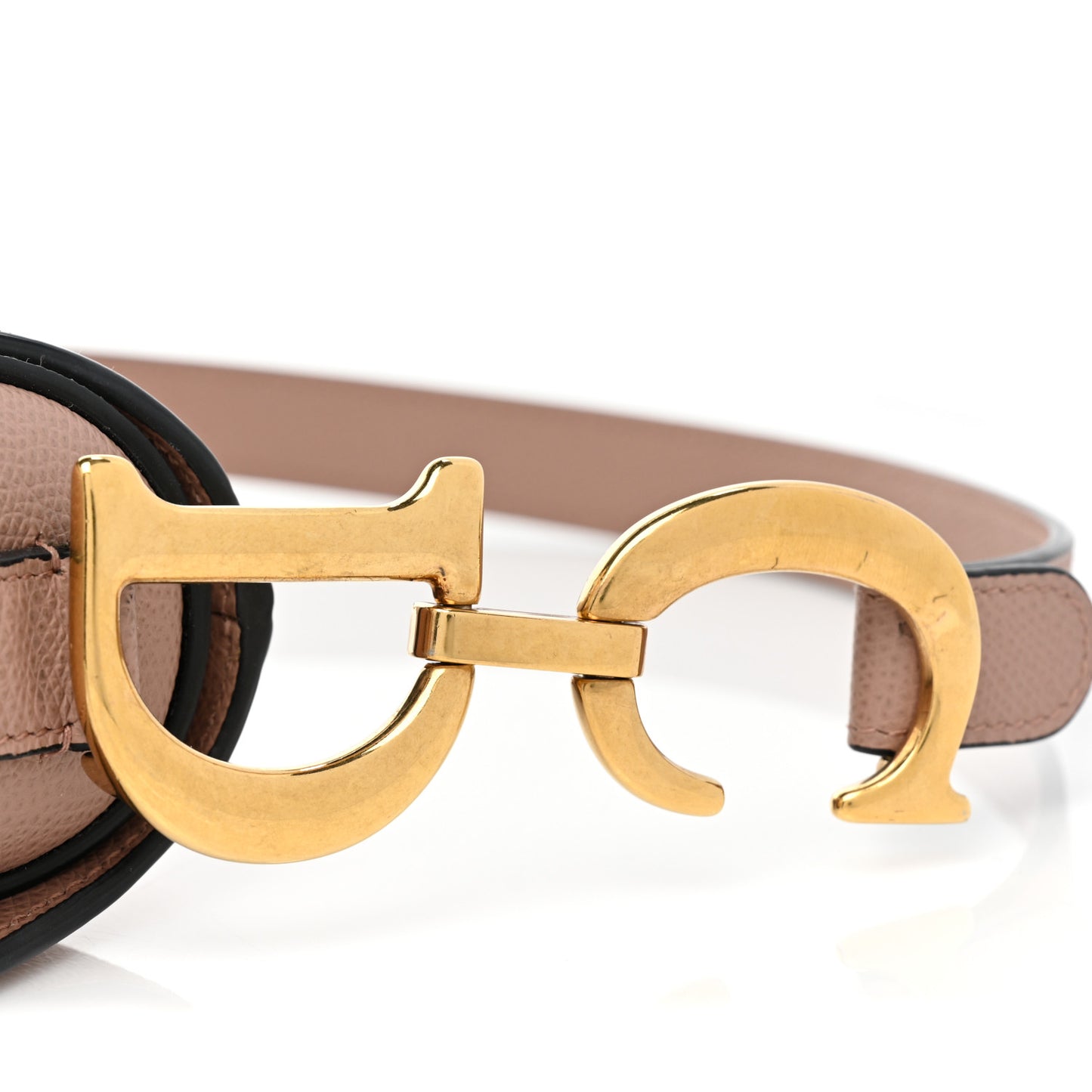 Grained Calfskin Saddle Bag Fard