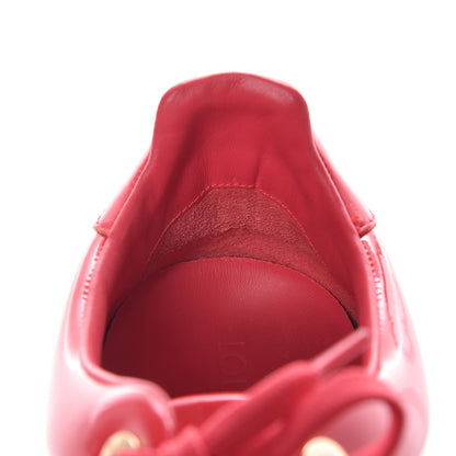 Louis Vuitton Patent Calfskin Frontrow Sneakers 39 Framboise 13 of 14