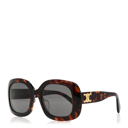 Celine Acetate Triomphe 01 Sunglasses CL40262U Tortoise 1 of 7